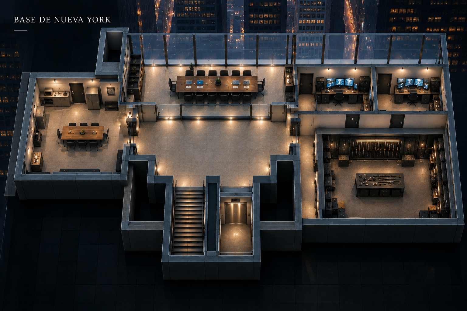 Planta principal de la Base de Nueva York